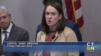 Click to Launch Capitol News Briefing with Reproductive Rights Caucus Co-Chairs Rep. Gilchrest and Rep. Blumenthal on 2024 Legislative Priorities